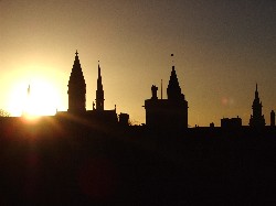 This is the view from my window in the morning. Be jealous. (Reprise)