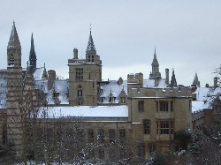 More snowy pictures. Look out for two guys gritting the paths. Spoilsports.